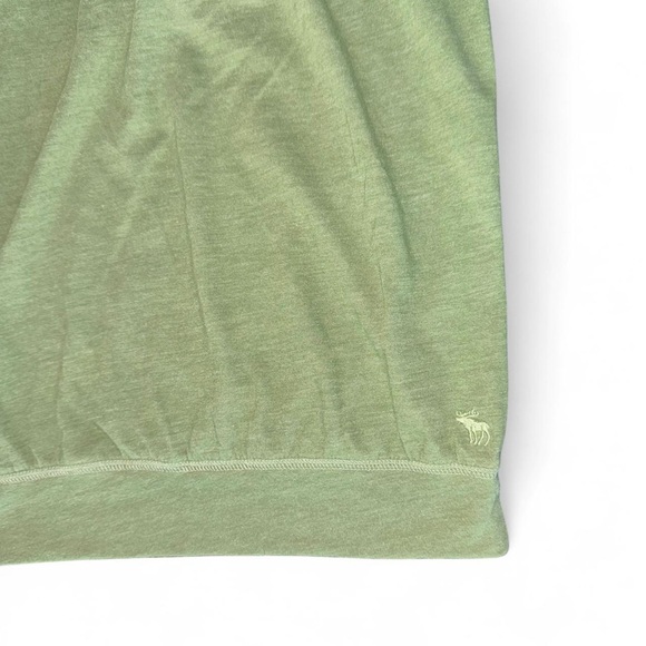 Abercrombie & Fitch Vintage Y2K 2000s Green Lace Decal Cami Camisole Tank Top XS - Picture 3 of 8